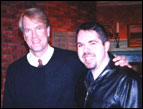 John Tesh with author Mark Weber