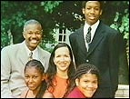 Jacque McDaniel and his family