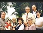 Mark Schultz with his family