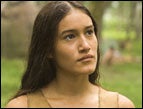 Q'Orianka Kilcher is Pocahontas in 'The New World'
