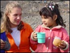 Sondra serves children in Peru