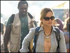 Hilary Swank and Idris Elba in 'The Reaping'