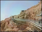 Bridge to the Entrance Door at the Top of Masada