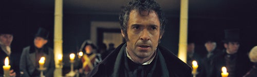 Hugh Jackman as Jean Valjean