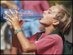 kid drinking water