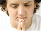 daily Devotion man praying