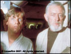 Luke Skywalker and Obi-Wan Kenobi