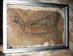 Rare boat carving in Holy Sepulchre