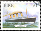 titanic stamp