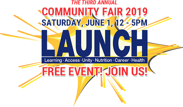 Launch 2018 Community Fair logo