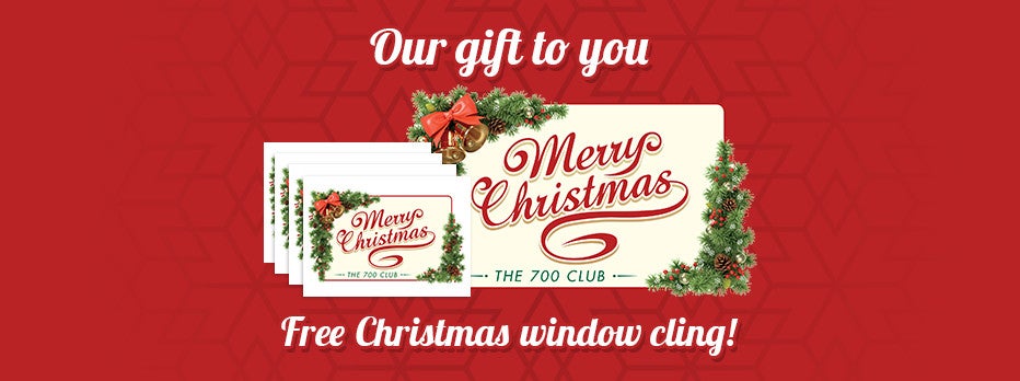 FREE Merry Christmas Window Cl...